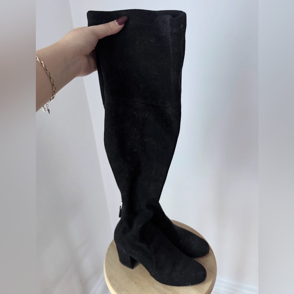 Aldo Black Over the Knee Boots